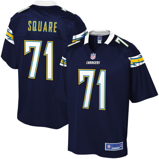 Los Angeles Chargers Damion Square NFL jersey front view