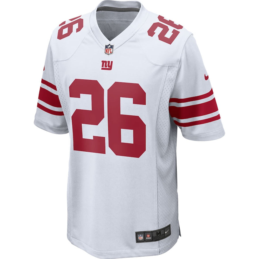 New York Giants Saquon Barkley NFL jersey front view