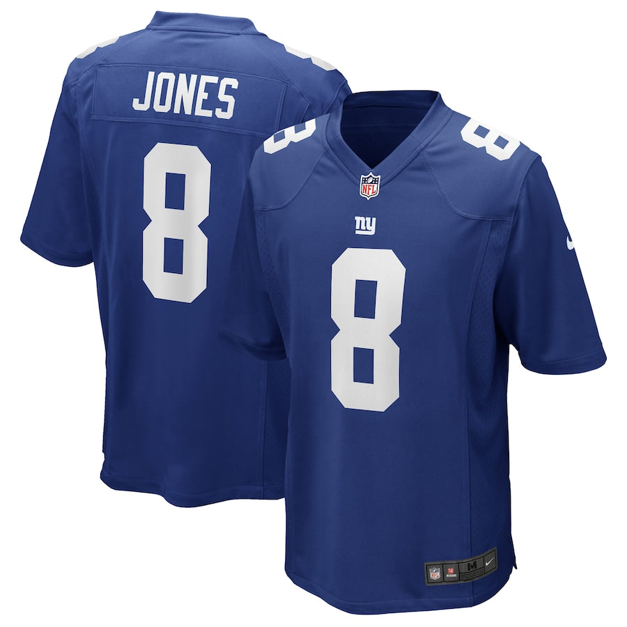 New York Giants Daniel Jones NFL jersey front view