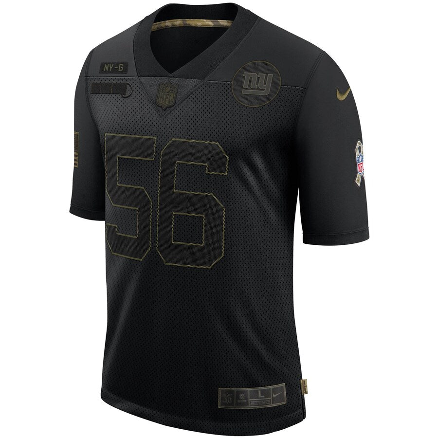 New York Giants Lawrence Taylor Salute To Service NFL jersey front view