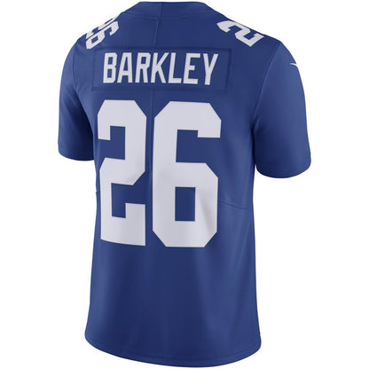 New York Giants Saquon Barkley NFL jersey front view