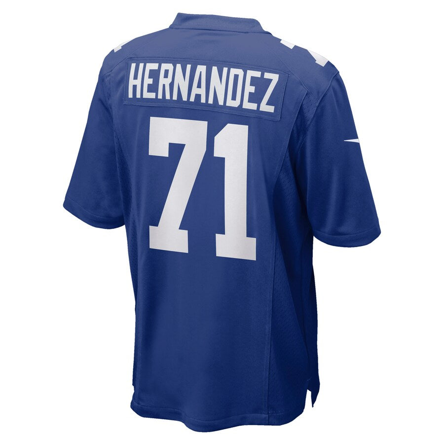 New York Giants Will Hernandez NFL jersey front view