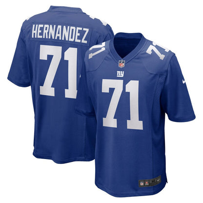 New York Giants Will Hernandez NFL jersey front view