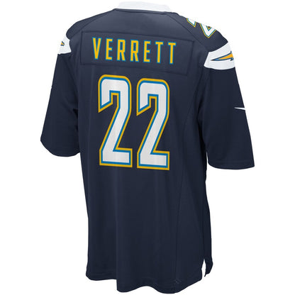 Los Angeles Chargers S Jason Verrett NFL jersey front view
