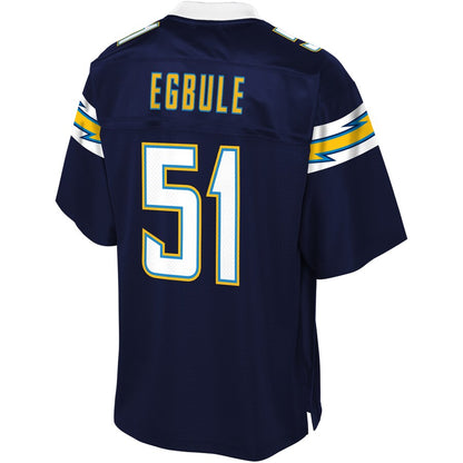 Los Angeles Chargers Emeke Egbule Big Tall NFL jersey front view