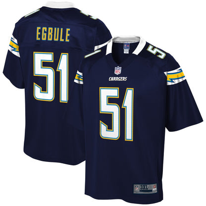 Los Angeles Chargers Emeke Egbule Big Tall NFL jersey front view