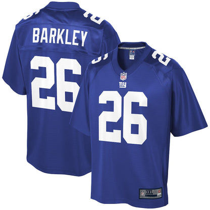 New York Giants Saquon Barkley Big Tall NFL jersey front view