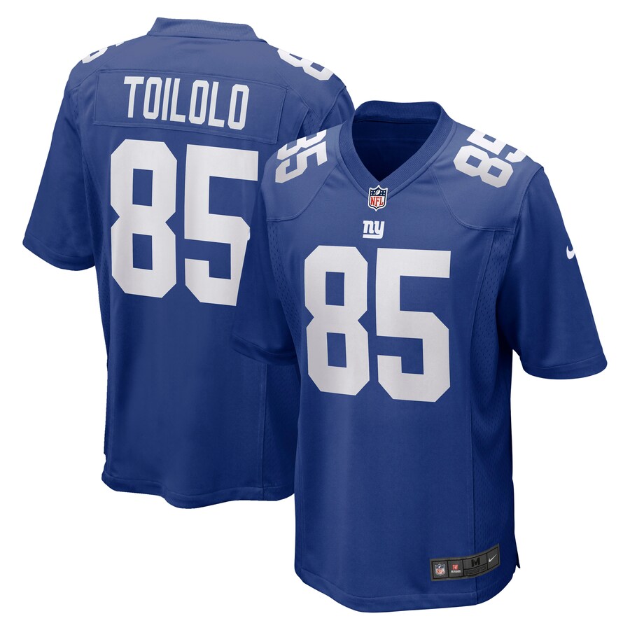 New York Giants Levine Toilolo NFL jersey front view