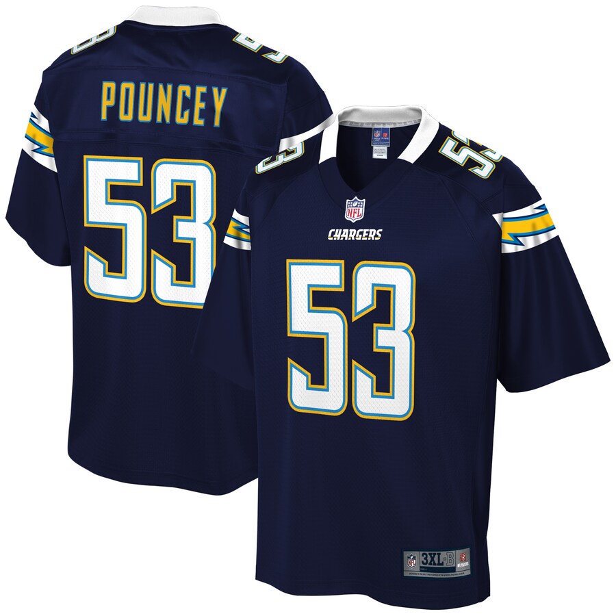 Los Angeles Chargers Mike Pouncey Big Tall NFL jersey front view