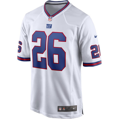 New York Giants Saquon Barkley NFL jersey front view