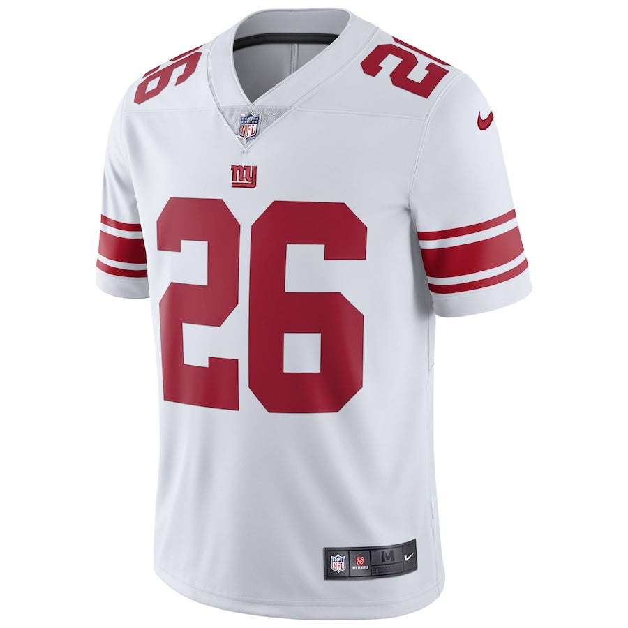 New York Giants Saquon Barkley NFL jersey front view