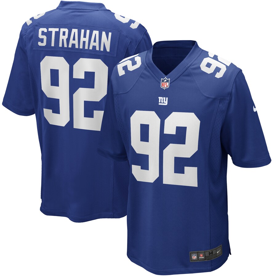 New York Giants Michael Strahan NFL jersey front view