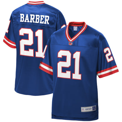New York Giants Tiki Barber NFL jersey front view
