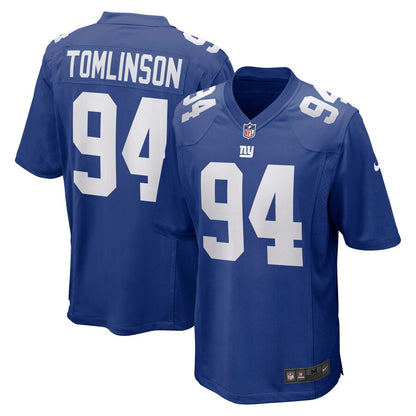 New York Giants Dalvin Tomlinson NFL jersey front view