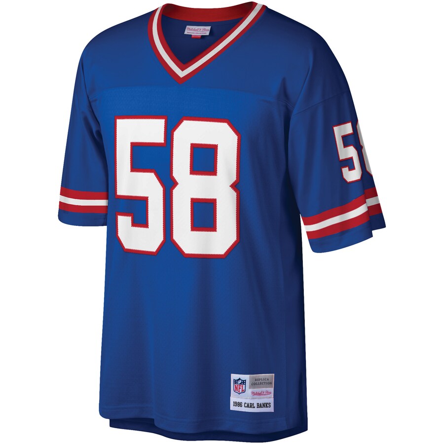 New York Giants Carl Banks Legacy NFL jersey front view