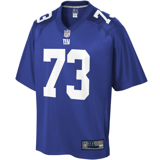 New York Giants Freedom Akinmoladun Big Tall NFL jersey front view