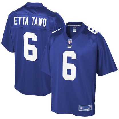 NYG AE  Pro Line Royal Jersey rtj football 3133