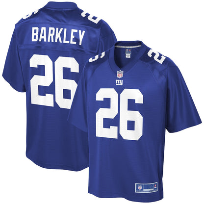 New York Giants Saquon Barkley NFL jersey front view