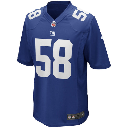 New York Giants Carl Banks NFL jersey front view
