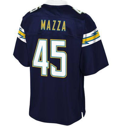 Los Angeles Chargers Cole Mazza NFL jersey front view