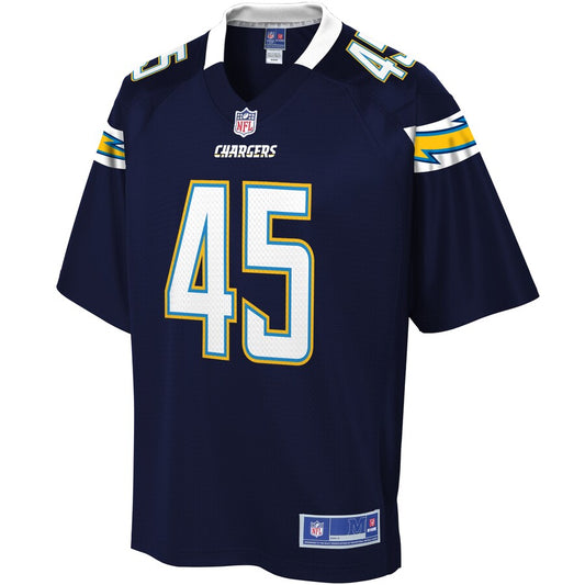 Los Angeles Chargers Cole Mazza NFL jersey front view