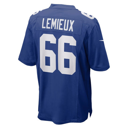 New York Giants Shane Lemieux NFL jersey front view