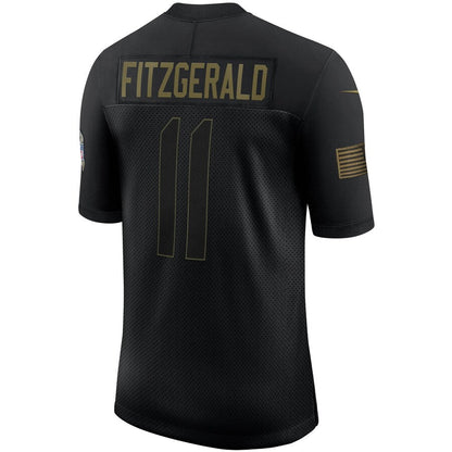 Arizona Cardinals Larry Fitzgerald Salute To Service NFL jersey front view