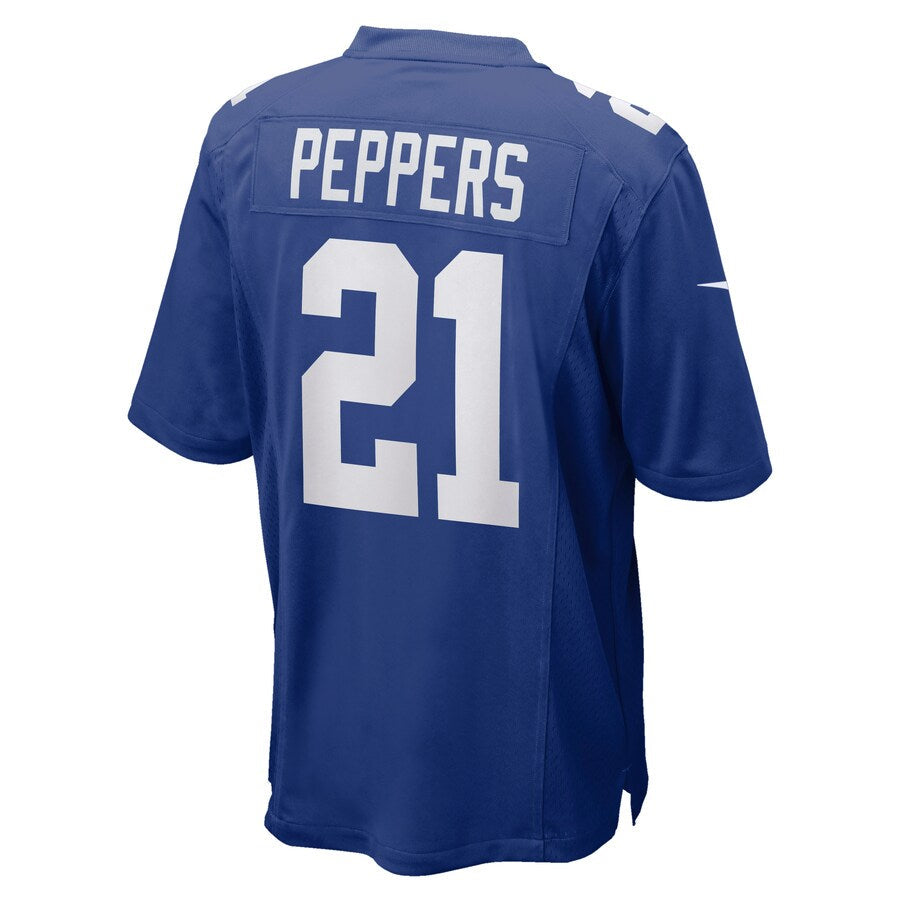 New York Giants Jabrill Peppers NFL jersey front view
