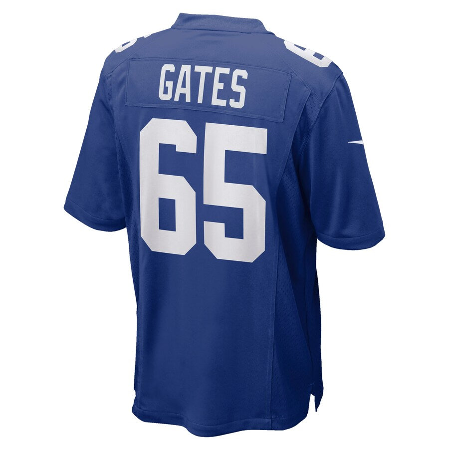 New York Giants Nick Gates NFL jersey front view