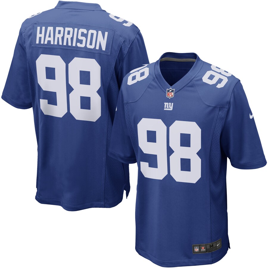 New York Giants Damon Harrison NFL jersey front view