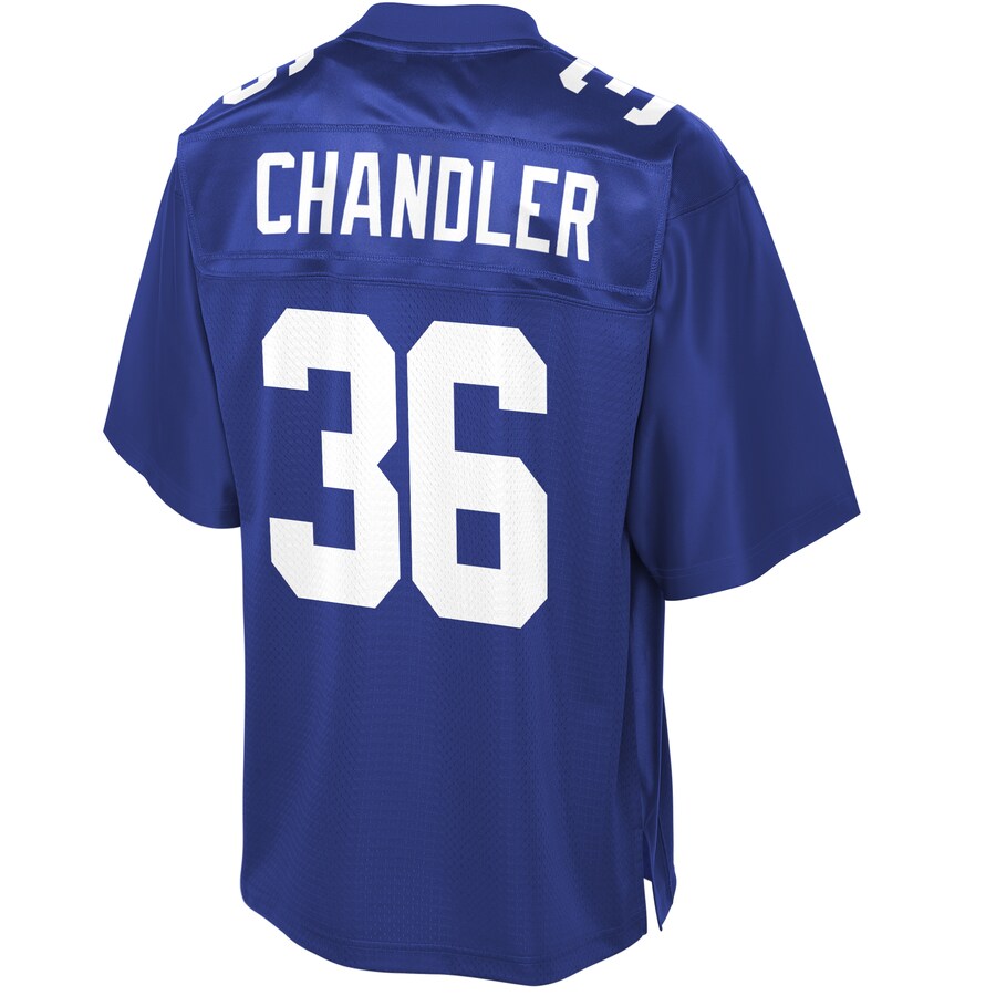 New York Giants Sean Chandler NFL jersey front view