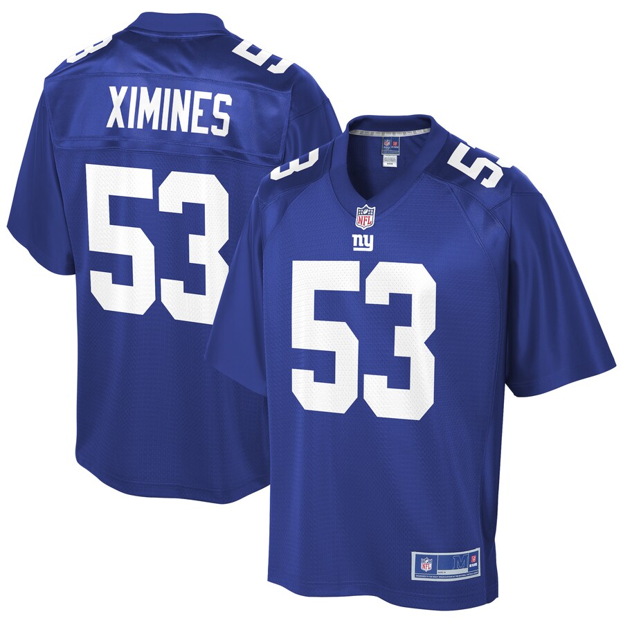 New York Giants Oshane Ximines NFL jersey front view