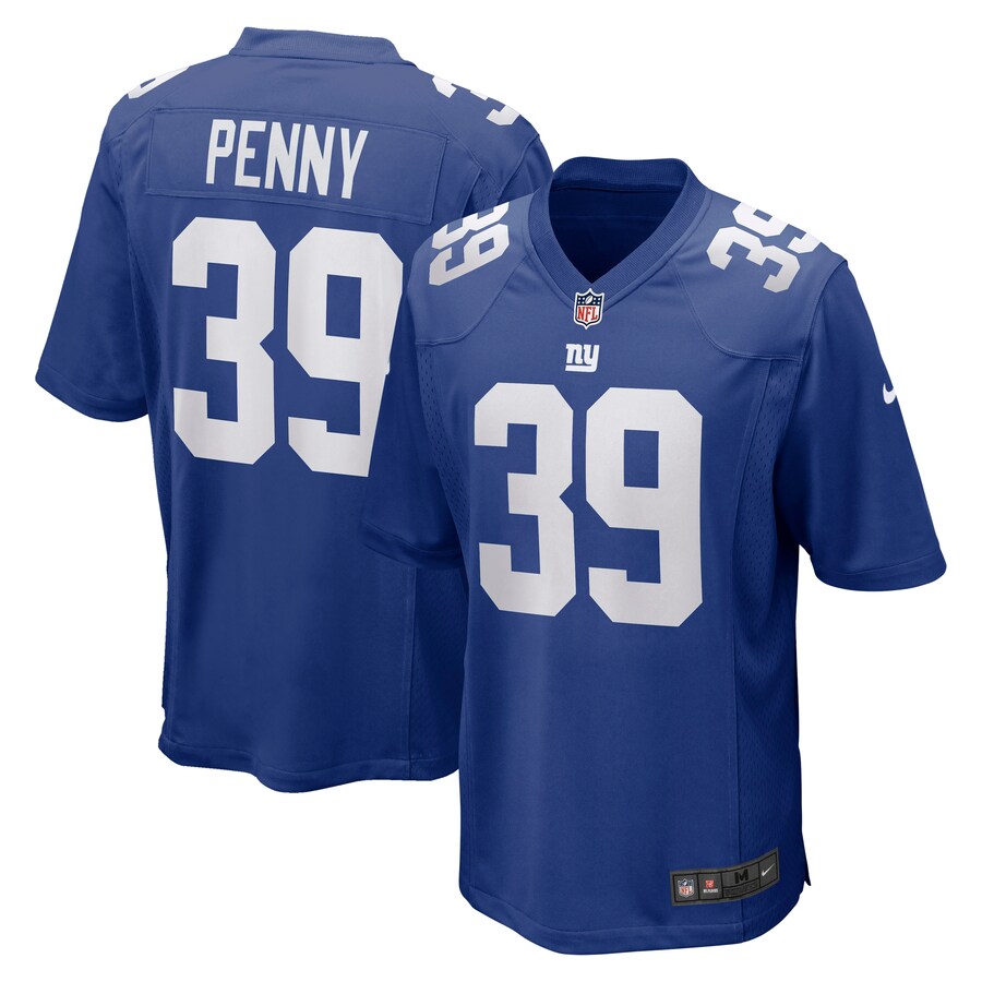 New York Giants Elijhaa Penny NFL jersey front view