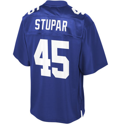 New York Giants Nate Stupar NFL jersey front view