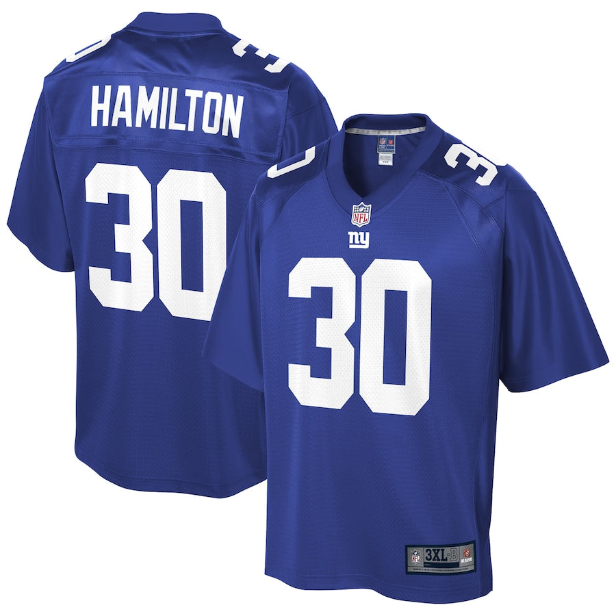 NYG AH  Pro Line Royal Big Tall Team Jersey rtj football 3050