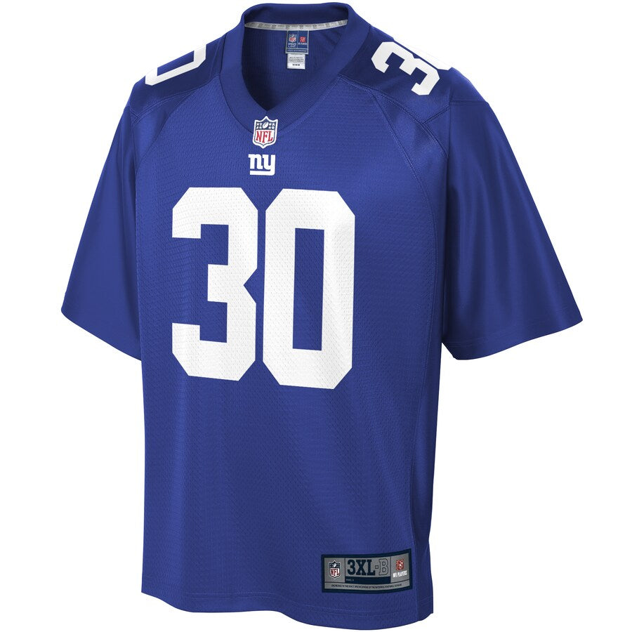 NYG AH  Pro Line Royal Big Tall Team Jersey rtj football 3050