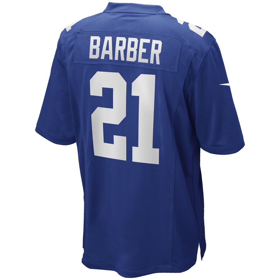 New York Giants Tiki Barber NFL jersey front view