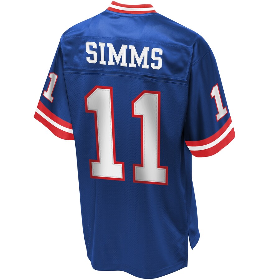 New York Giants Phil Simms NFL jersey front view