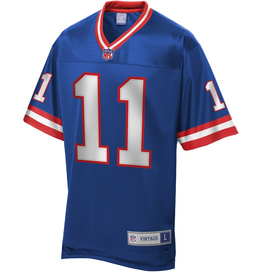 New York Giants Phil Simms NFL jersey front view