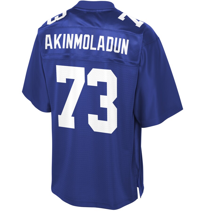 New York Giants Freedom Akinmoladun NFL jersey front view
