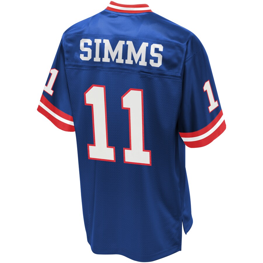 New York Giants Phil Simms NFL jersey front view