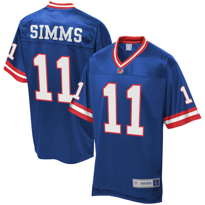 New York Giants Phil Simms NFL jersey front view