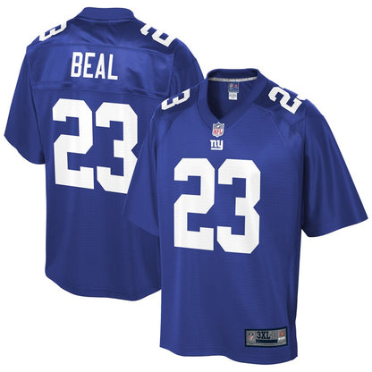 New York Giants Sam Beal Big Tall NFL jersey front view