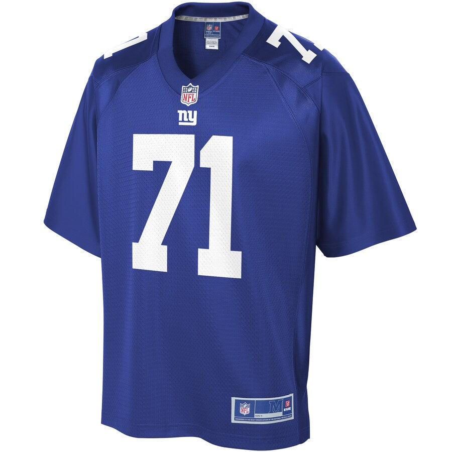 New York Giants Will Hernandez Big Tall NFL jersey front view