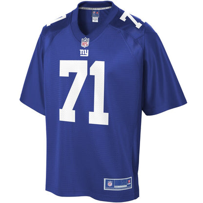 New York Giants Will Hernandez Big Tall NFL jersey front view