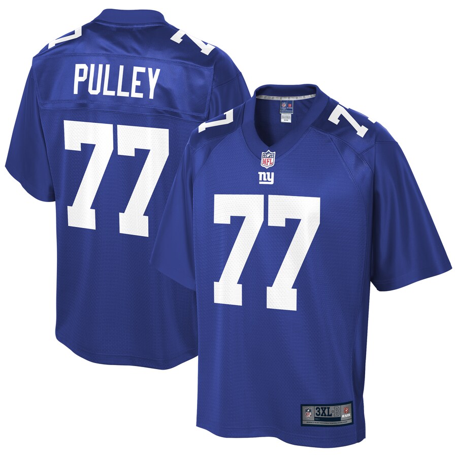 New York Giants Spencer Pulley Big Tall NFL jersey front view