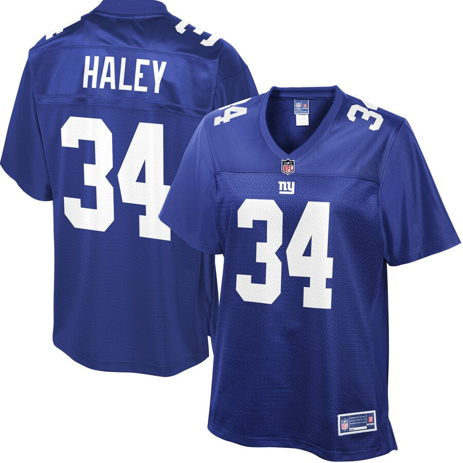 New York Giants Grant Haley Big Tall NFL jersey front view