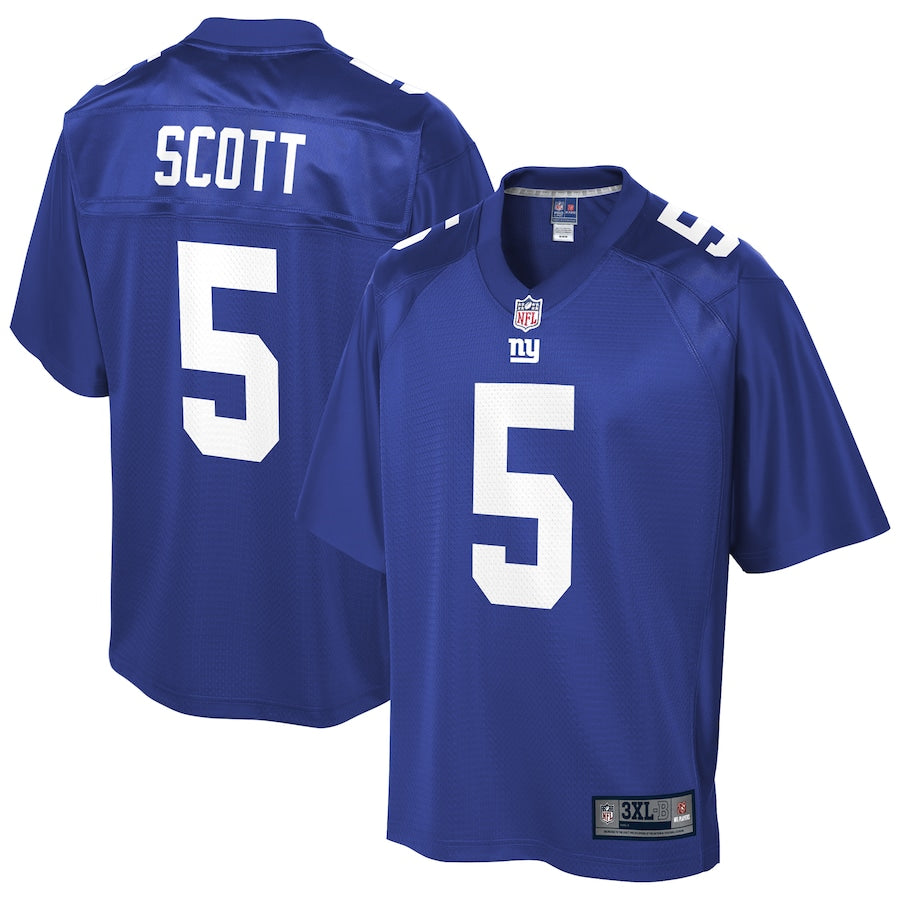 New York Giants Damari Scott Big Tall NFL jersey front view