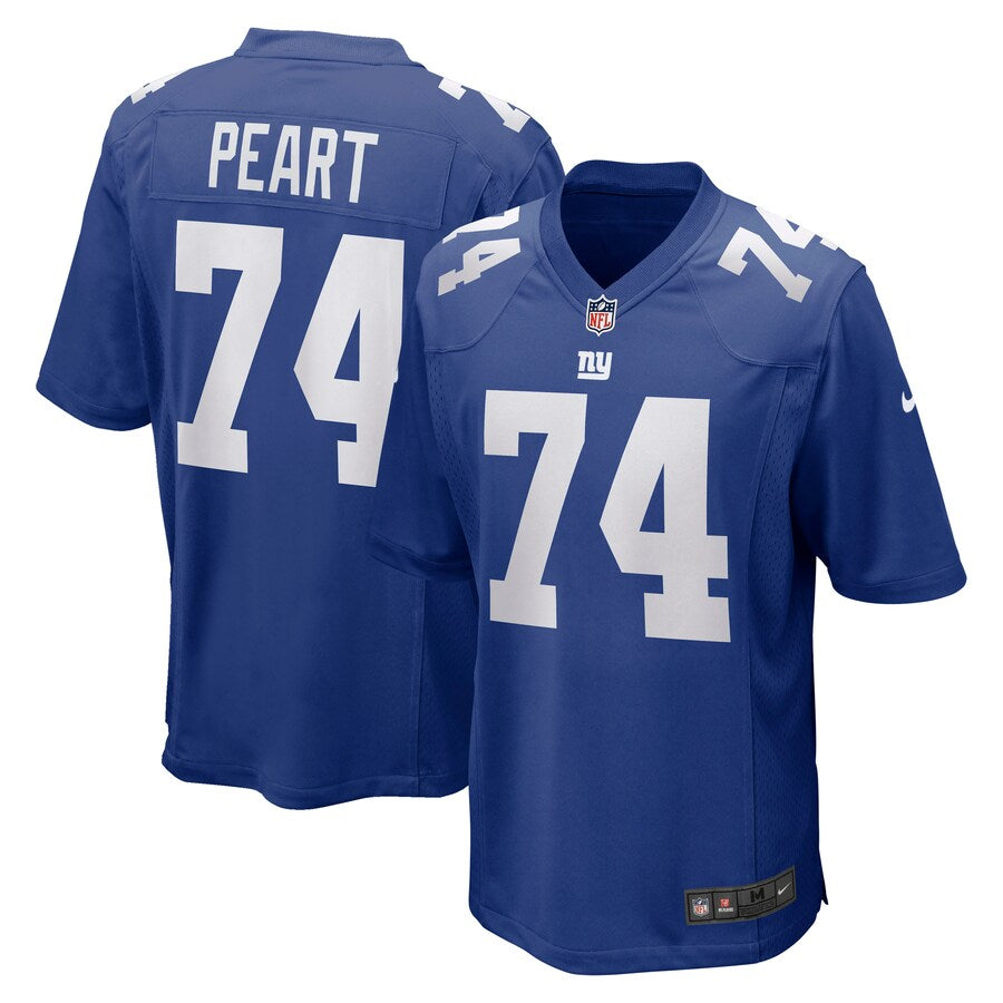 New York Giants Matt Peart NFL jersey front view