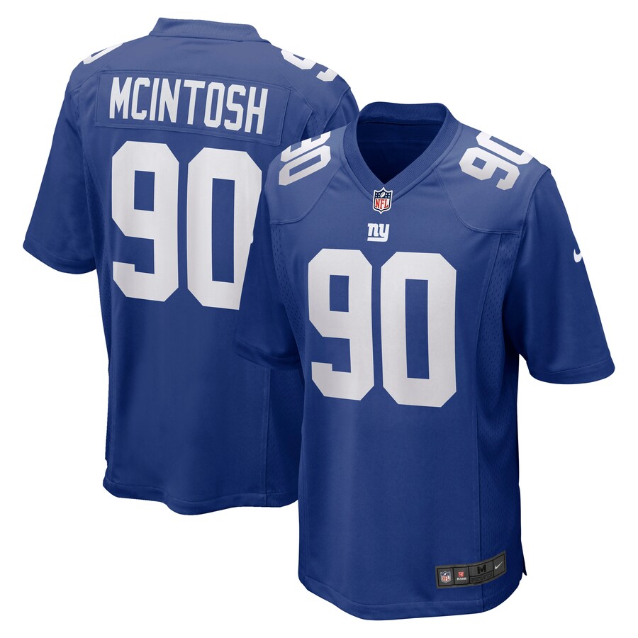 New York Giants Rj Mcintosh NFL jersey front view